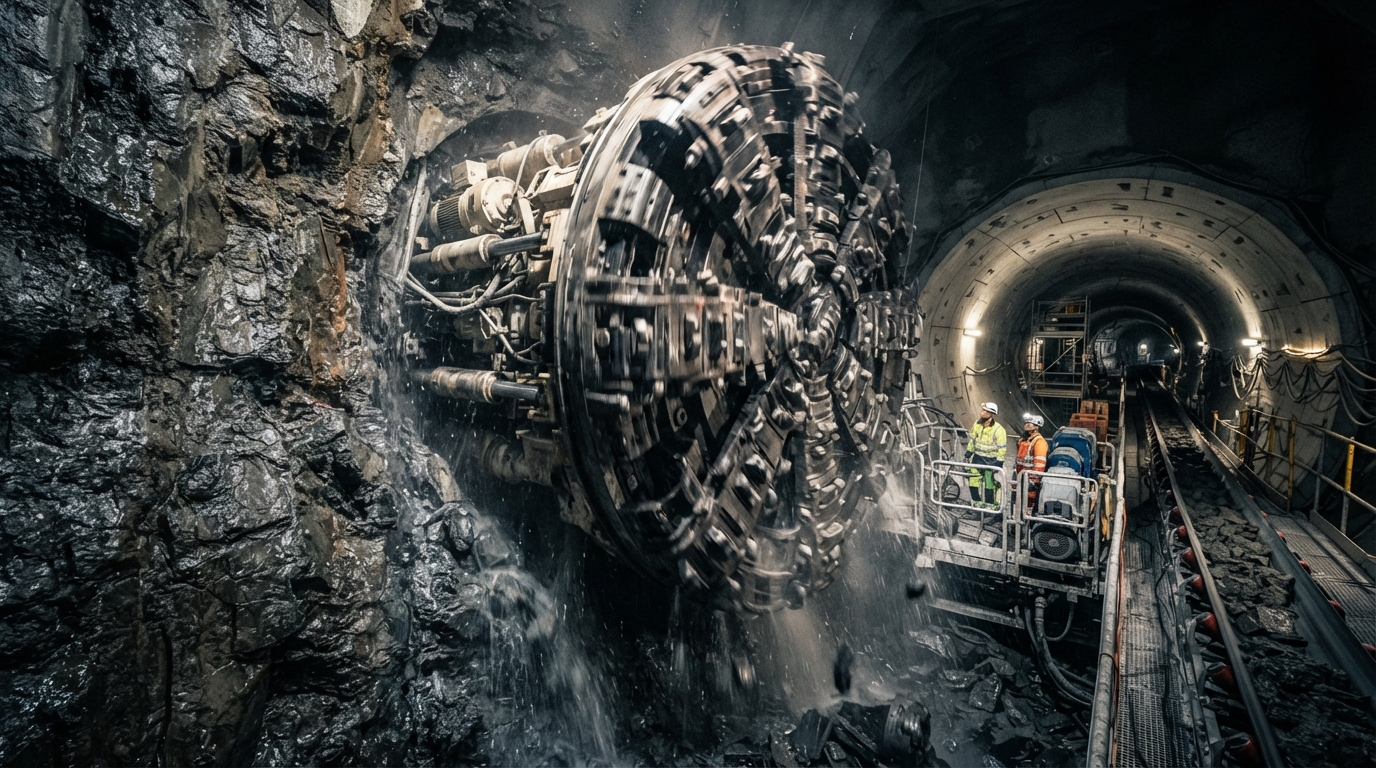 Tunnel boring machines (TBM)